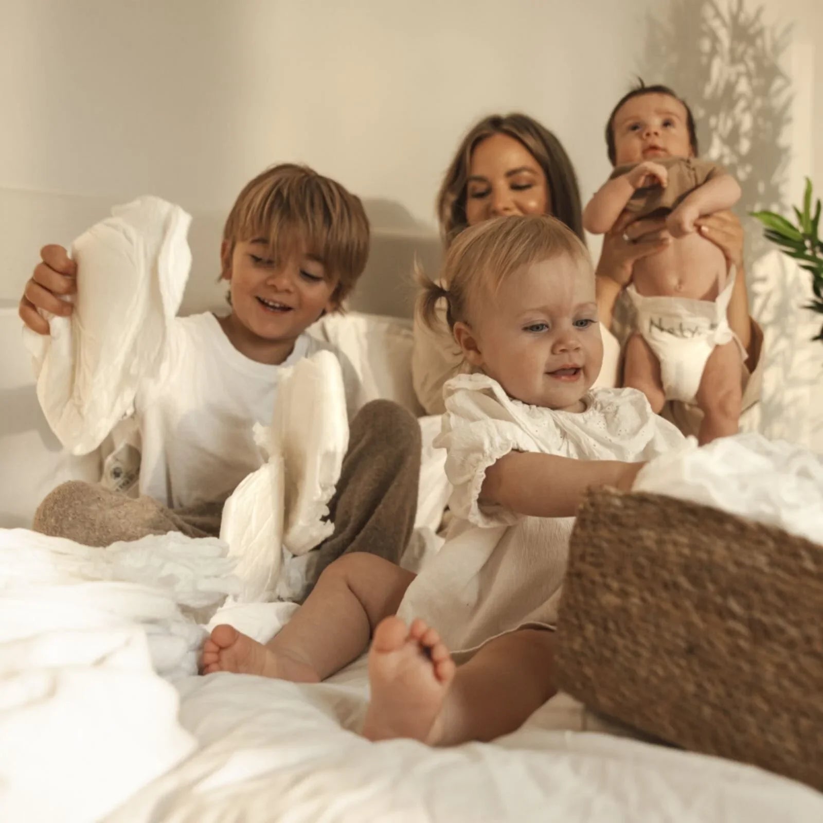 Naty Bamboo Viscose Nappy Pants Size 5 - 18 nappies - mezetto ebebek ebebek