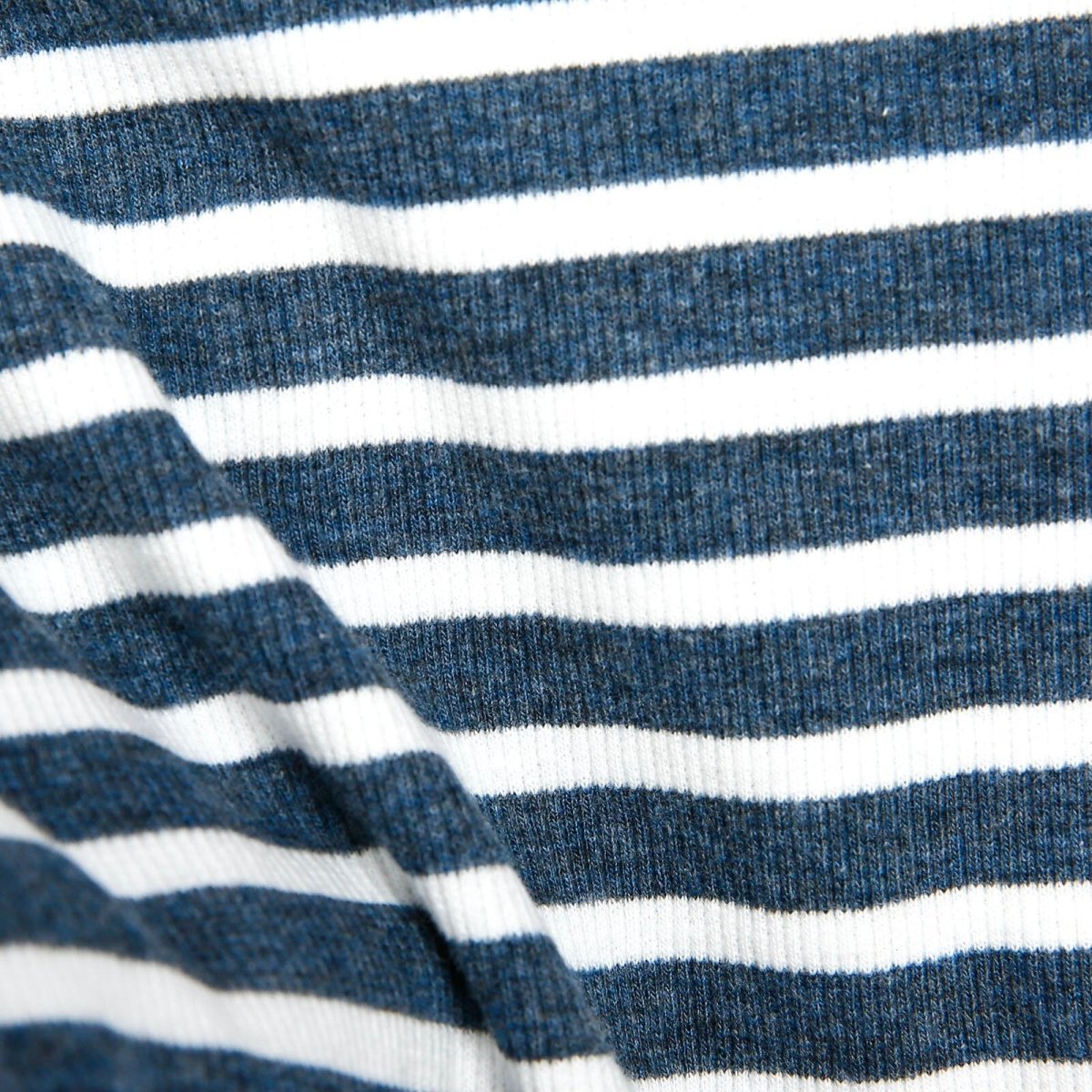 Newborn Fashion Club Long Sleeve Bodysuit - Indigo - mezetto ebebek ebebek