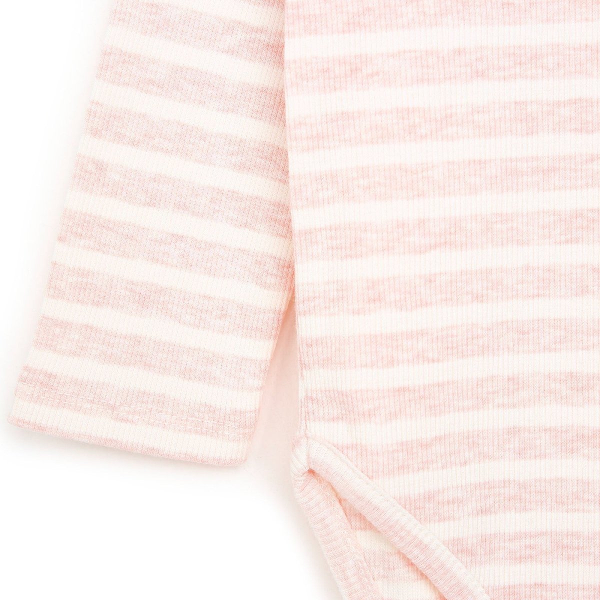 Newborn Fashion Club Long Sleeve Bodysuit - Light Pink - mezetto ebebek ebebek