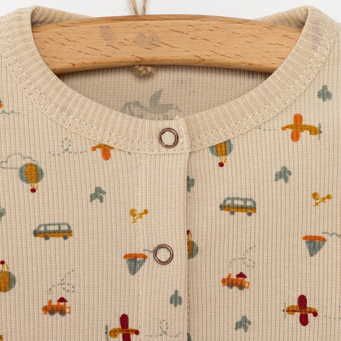 Newborn Fashion Club Sweatshirt - Beige - mezetto ebebek ebebek