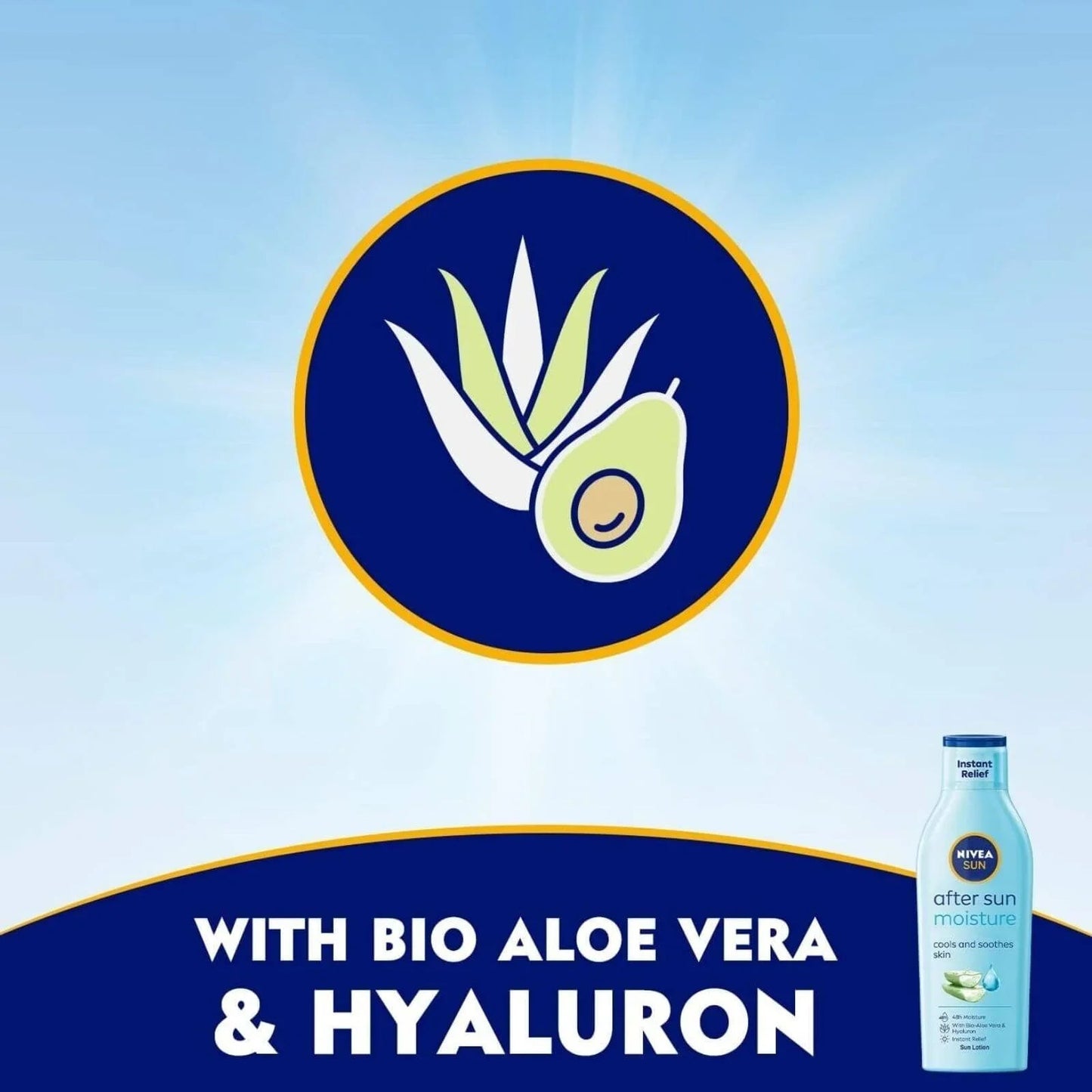 Nivea Sun Lotion After Sun Lotion 200ml - mezetto ebebek ebebek