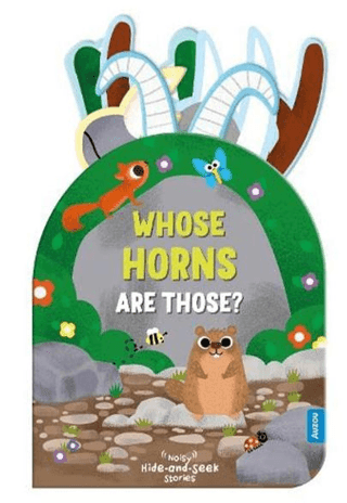Noisy Hide and Seek: Whose Tails is That? - Auzou Publishing Kitap