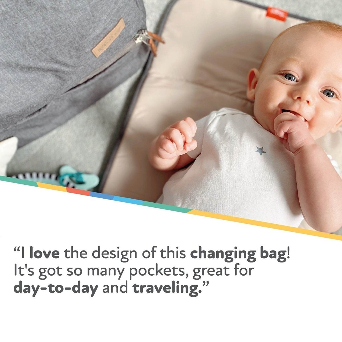 Nuby Baby Changing Bag - mezetto ebebek ebebek