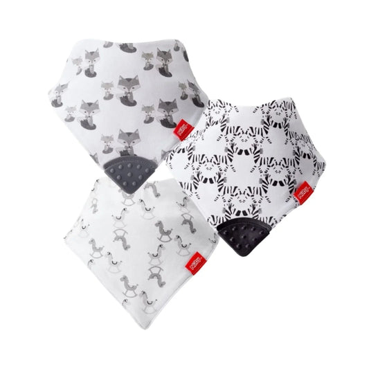 Nuby Bandana Bibs Pack of 3 - mezetto ebebek ebebek