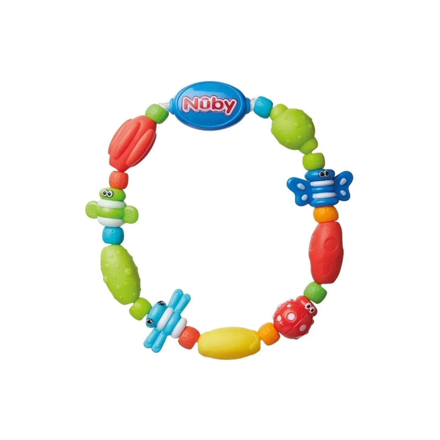 Nuby Bug a Loop Teether - Multicolour - mezetto ebebek ebebek