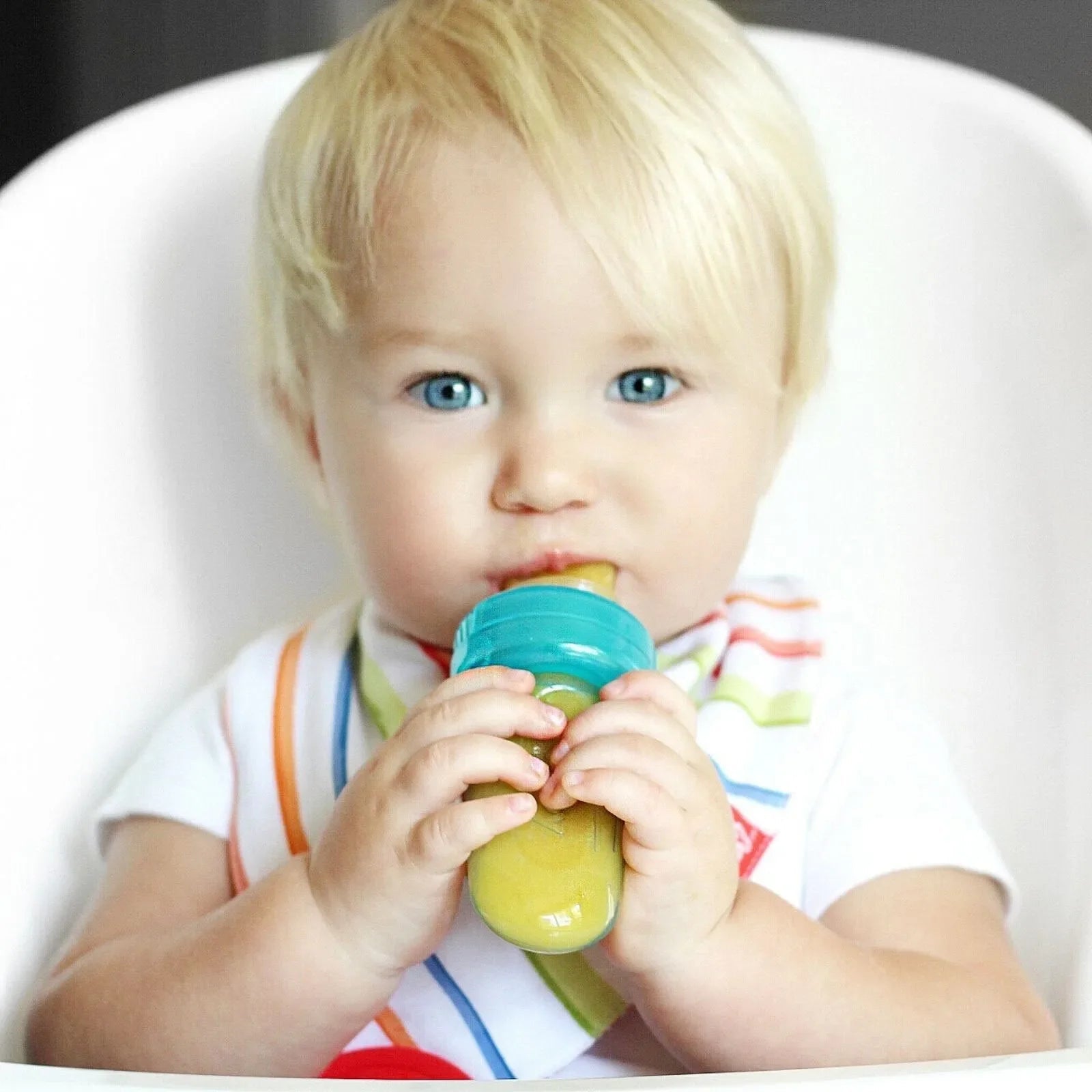Nuby EZ Squeeze Weaning Feeder - mezetto ebebek ebebek