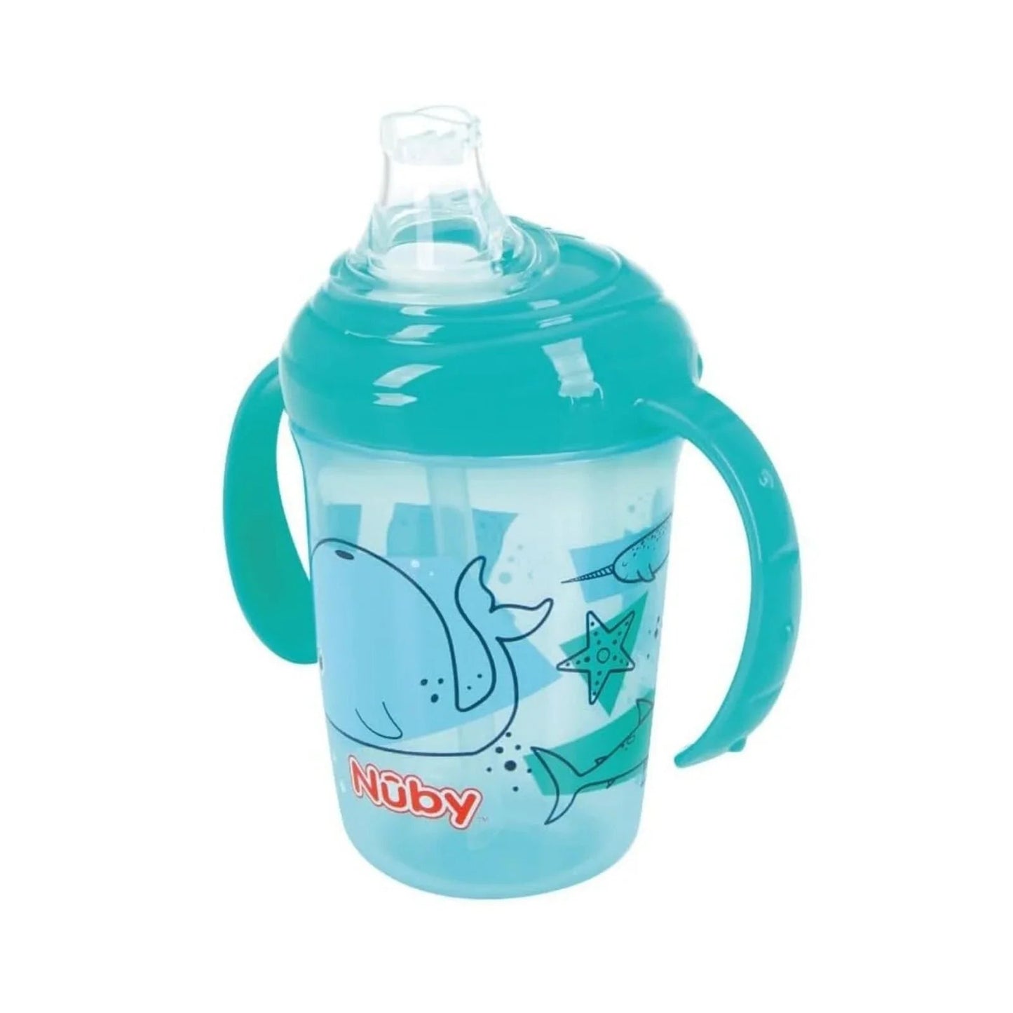 Nuby Grip N' Sip Training Cup Pack of 1 240ml - mezetto ebebek ebebek