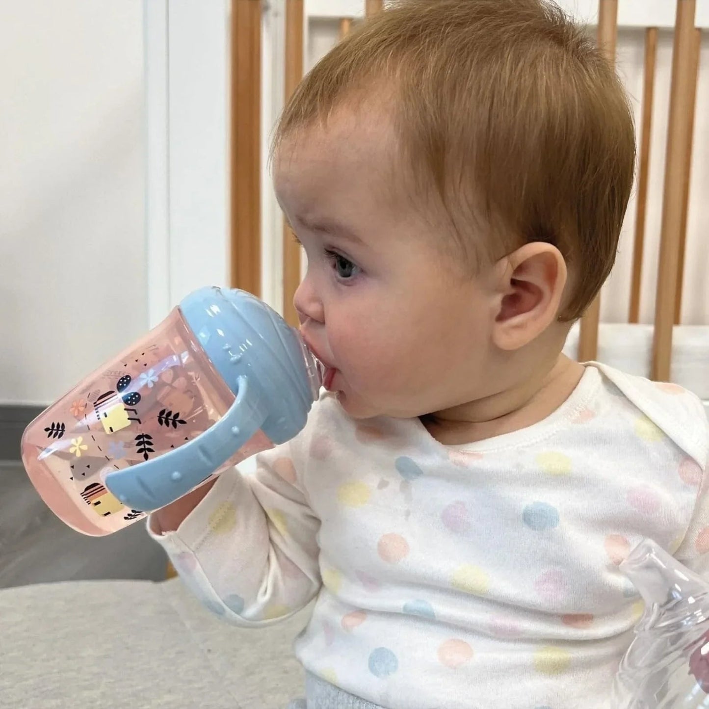 Nuby Grip N' Sip Training Cup Pack of 1 240ml - mezetto ebebek ebebek