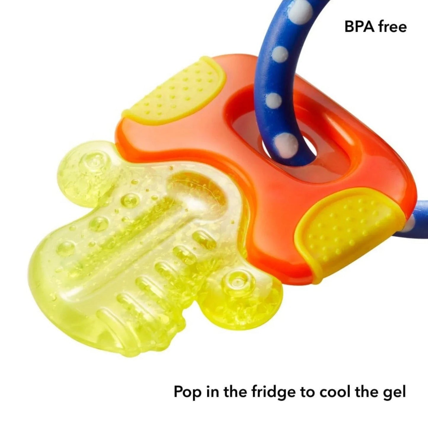Nuby Icy Bite Keys Teether Toy - mezetto ebebek ebebek