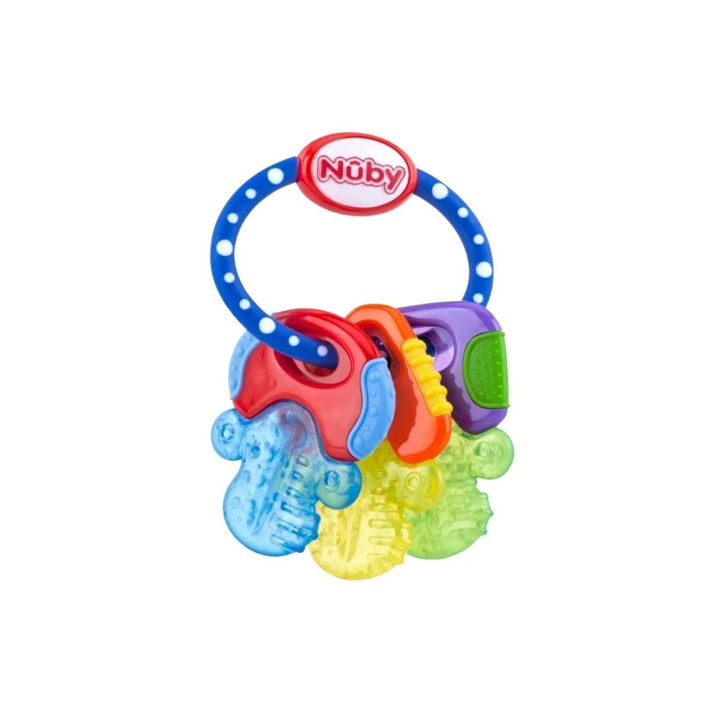 Nuby Icy Bite Keys Teether Toy - mezetto ebebek ebebek