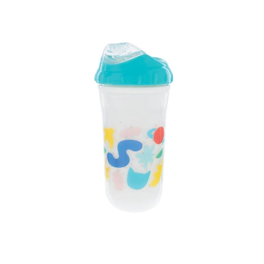 Nuby Insulated Cool Sipper Cup Pack of 1 270ml Assorted - mezetto ebebek ebebek