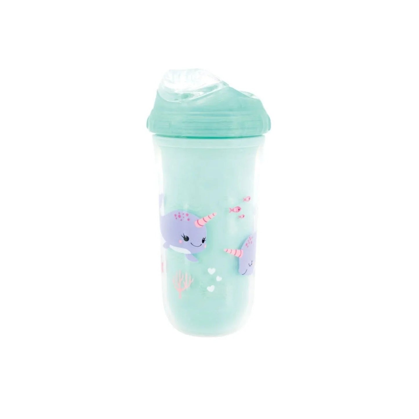 Nuby Insulated Cool Sipper Cup Pack of 1 270ml Assorted - mezetto ebebek ebebek