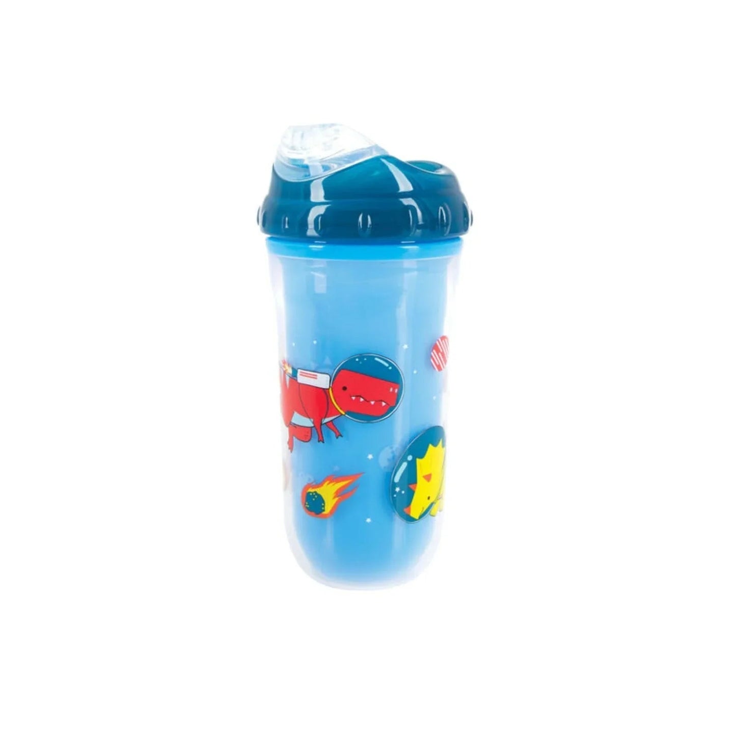 Nuby Insulated Cool Sipper Cup Pack of 1 270ml Assorted - mezetto ebebek ebebek