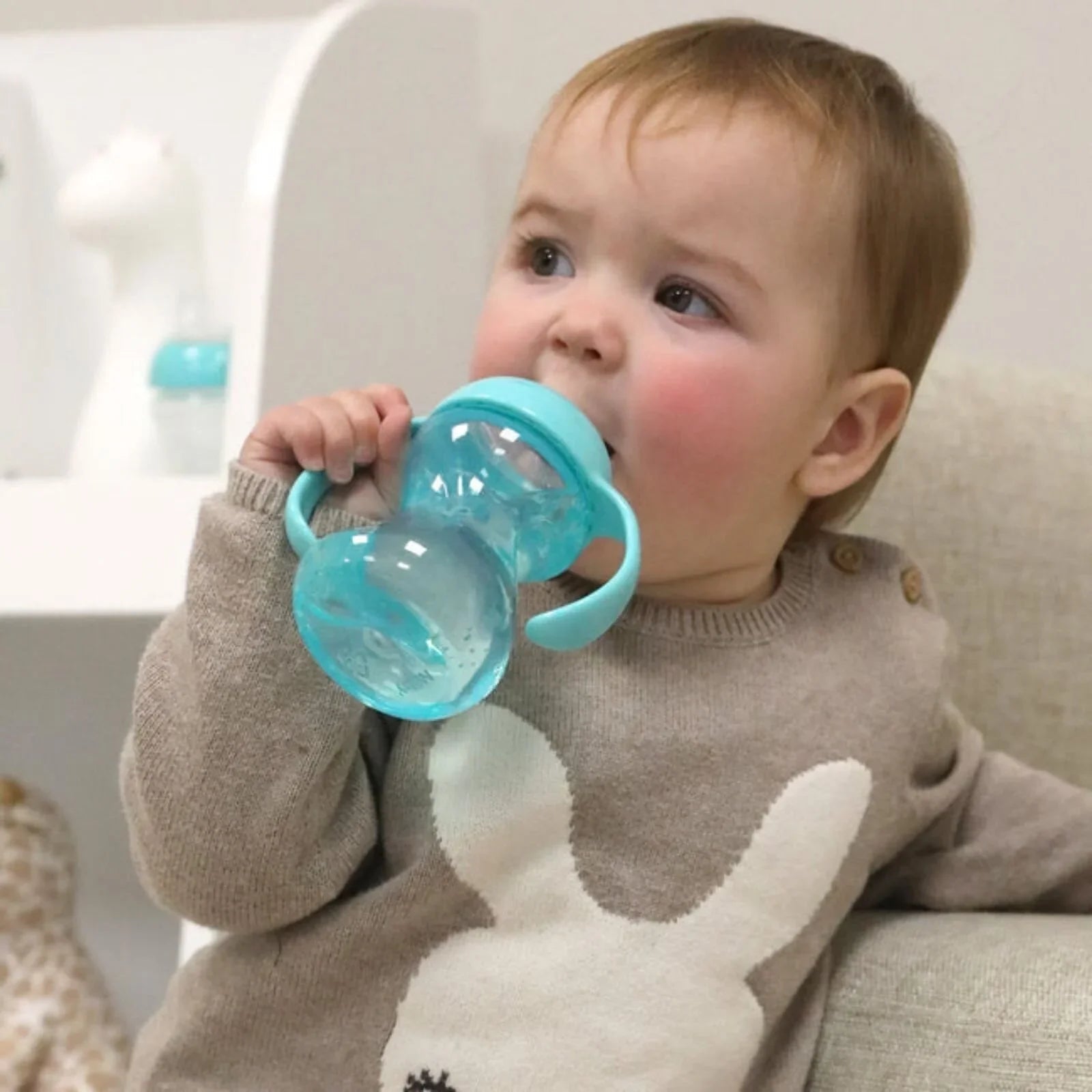 Nuby Mini Grip N' Sip Baby's First Handles Cup Pack of 1 - mezetto ebebek ebebek