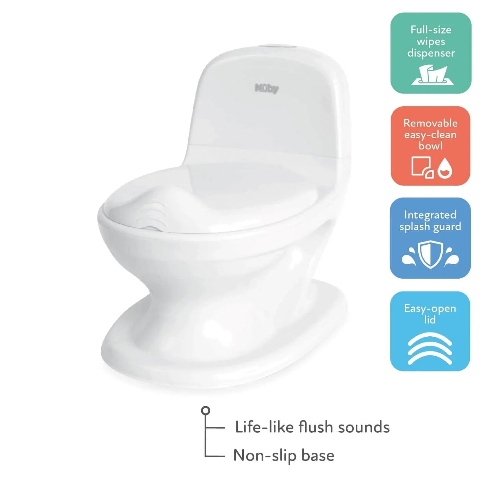 Nuby My Real Potty - mezetto ebebek ebebek