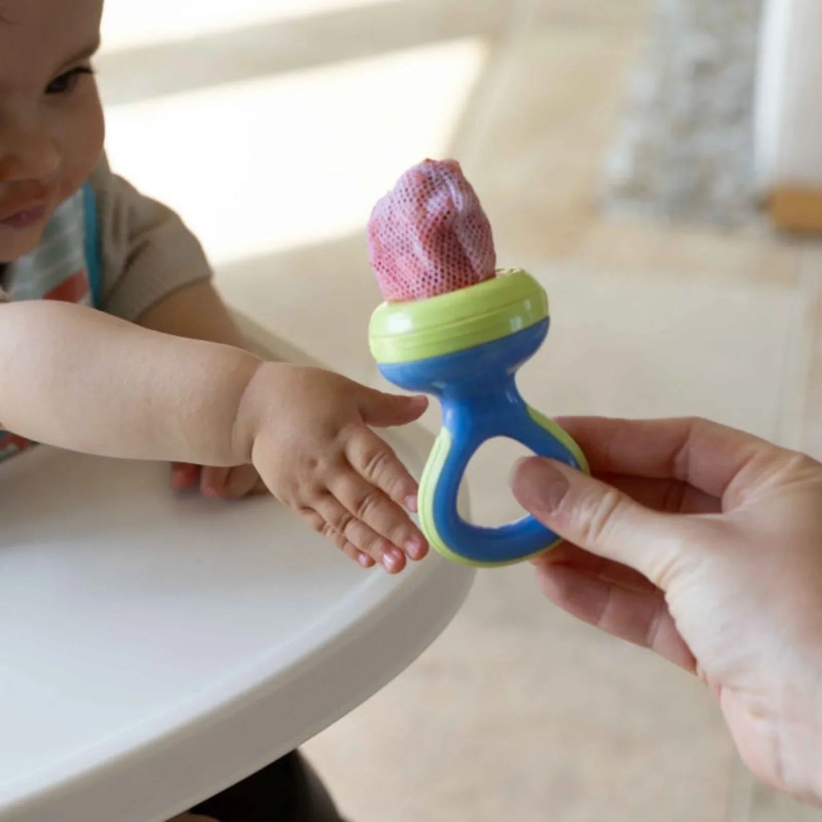 Nuby Nibbler with Hygenic Cover Assorted - mezetto ebebek ebebek