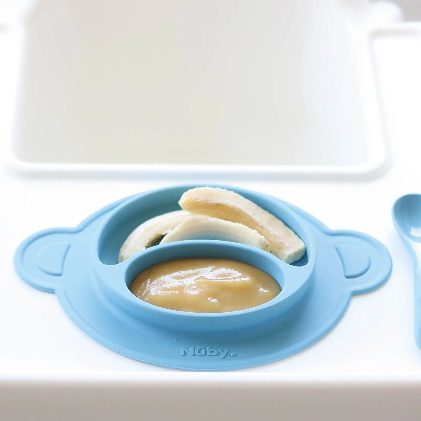 Nuby Silicone Section Plate Mat - mezetto ebebek ebebek