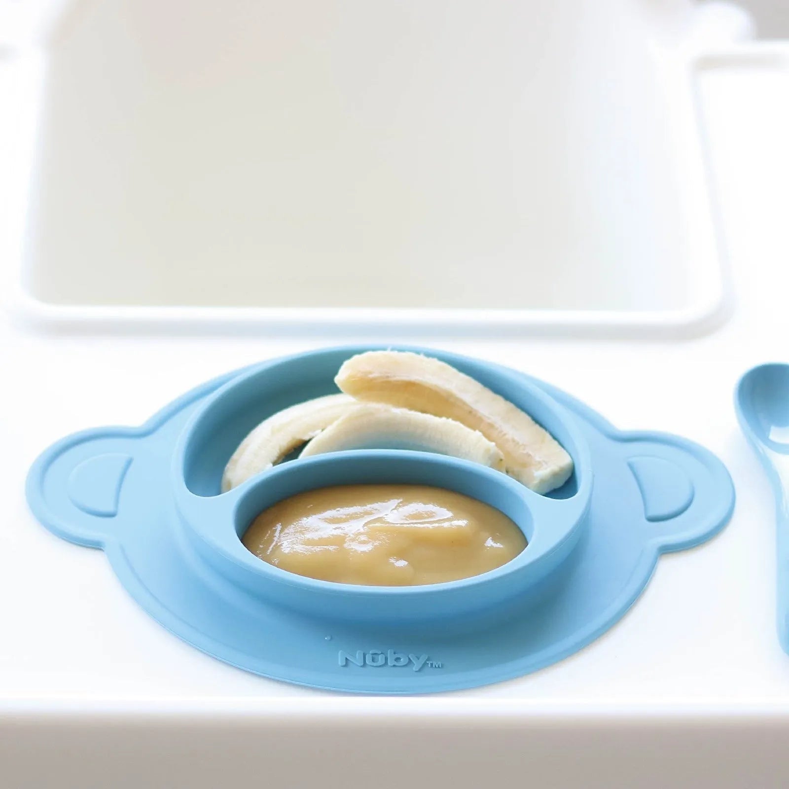 Nuby Silicone Section Plate Mat - mezetto ebebek ebebek