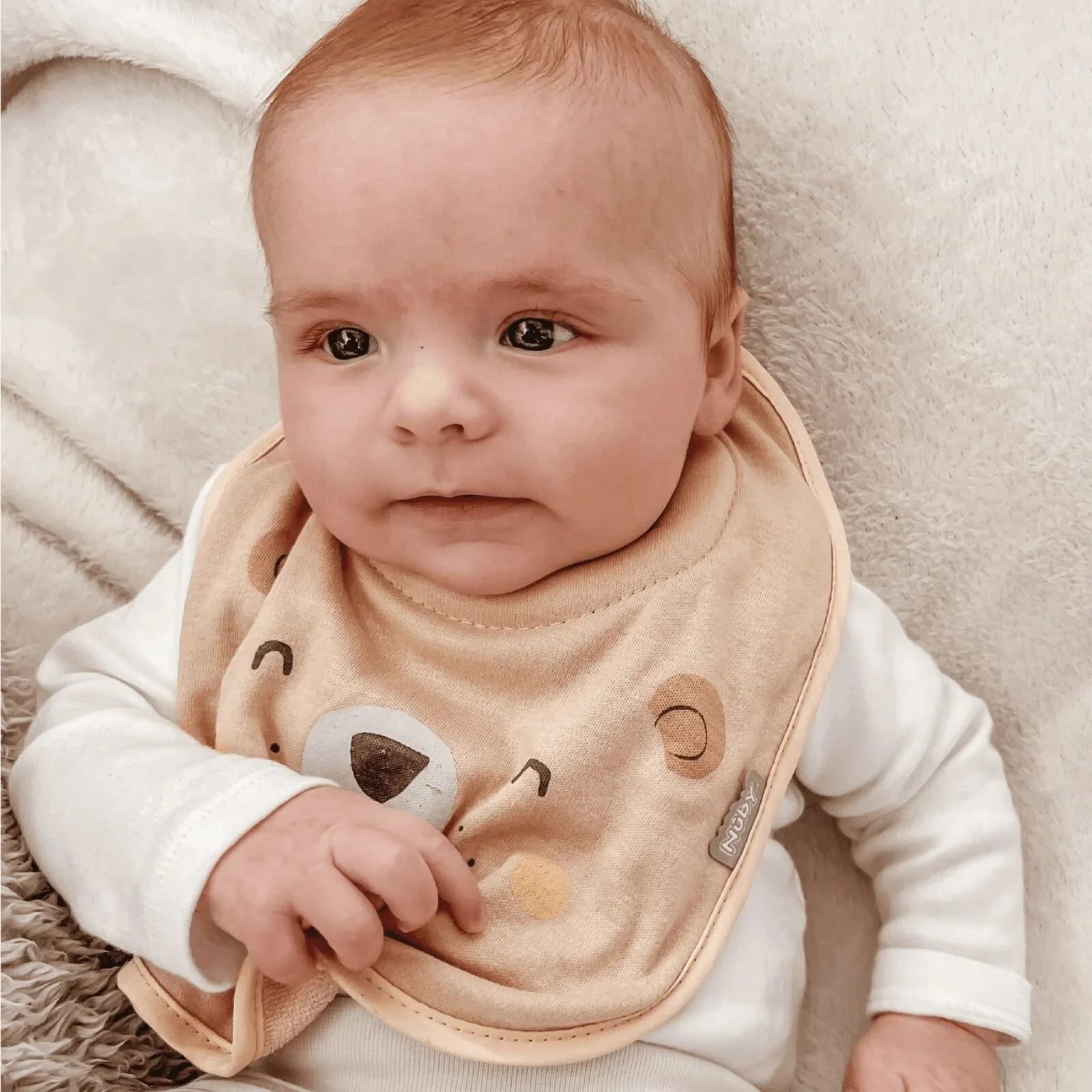 Nuby Snug and Dry Bibs Pack of 4 - mezetto ebebek ebebek