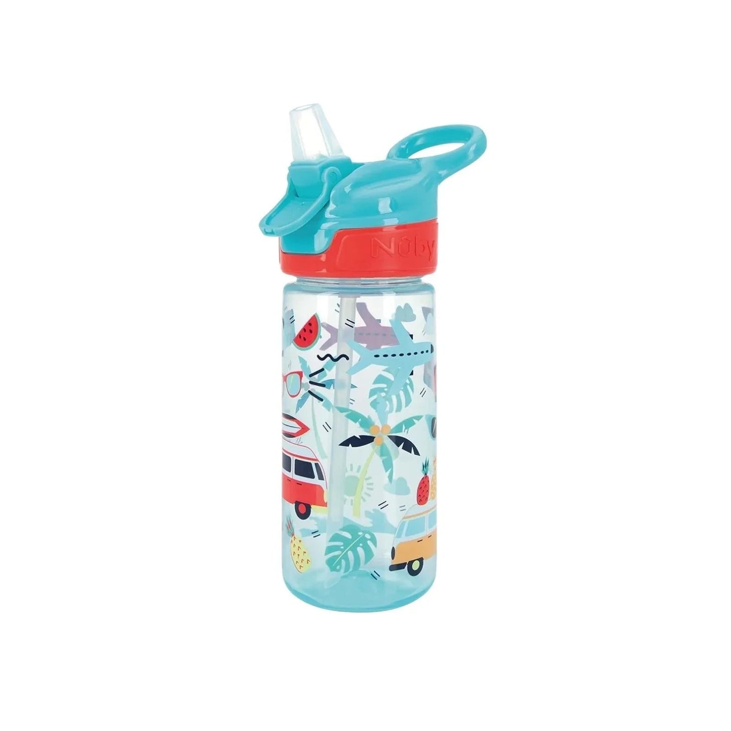 Nuby Super Quench Water Bottle Pack of 1 540ml - mezetto ebebek ebebek