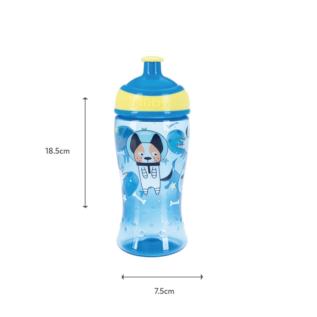Nuby Super Slurp Twin Pack - Multicolour - mezetto ebebek ebebek