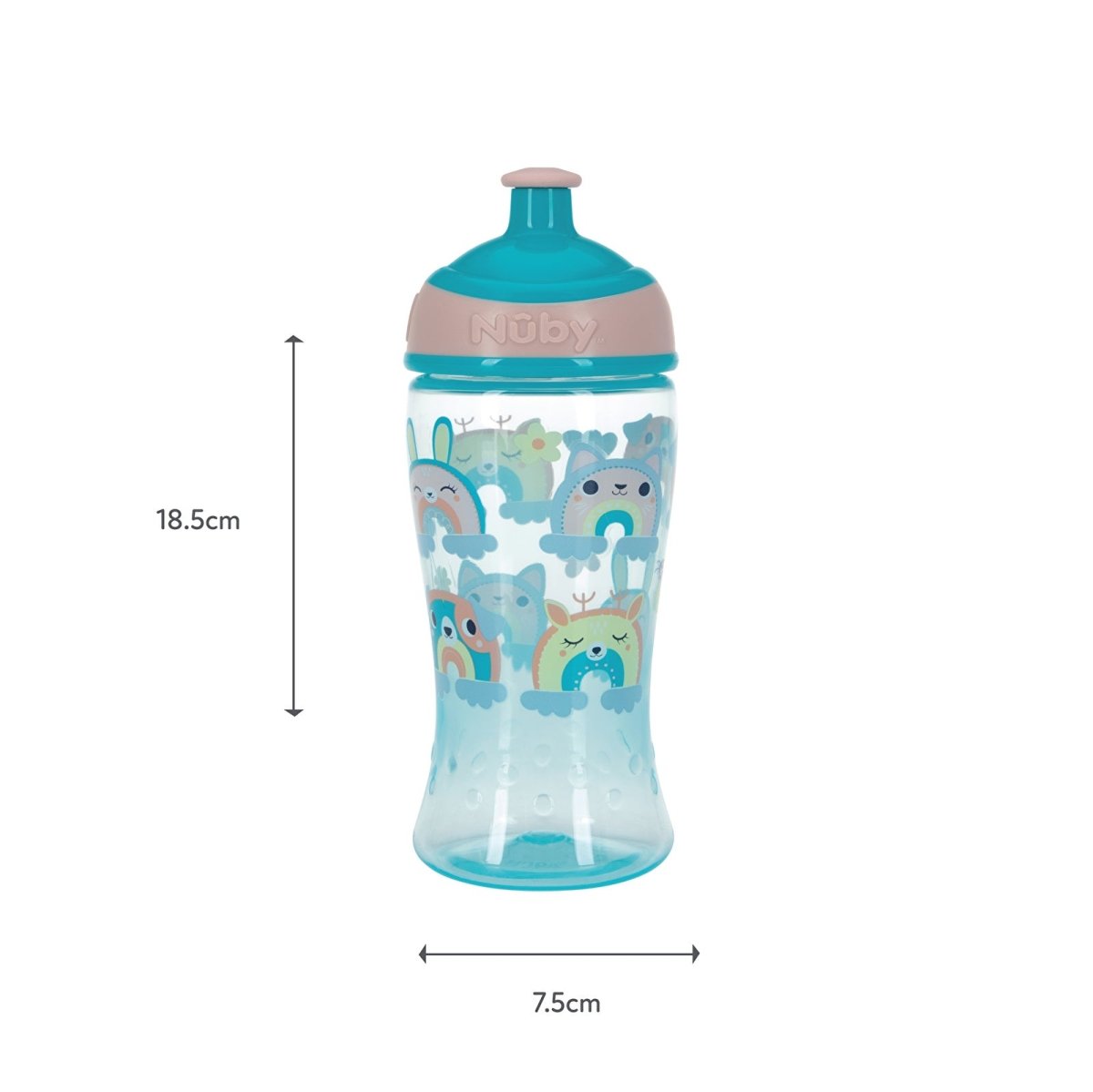 Nuby Super Slurp Twin Pack - Multicolour - mezetto ebebek ebebek