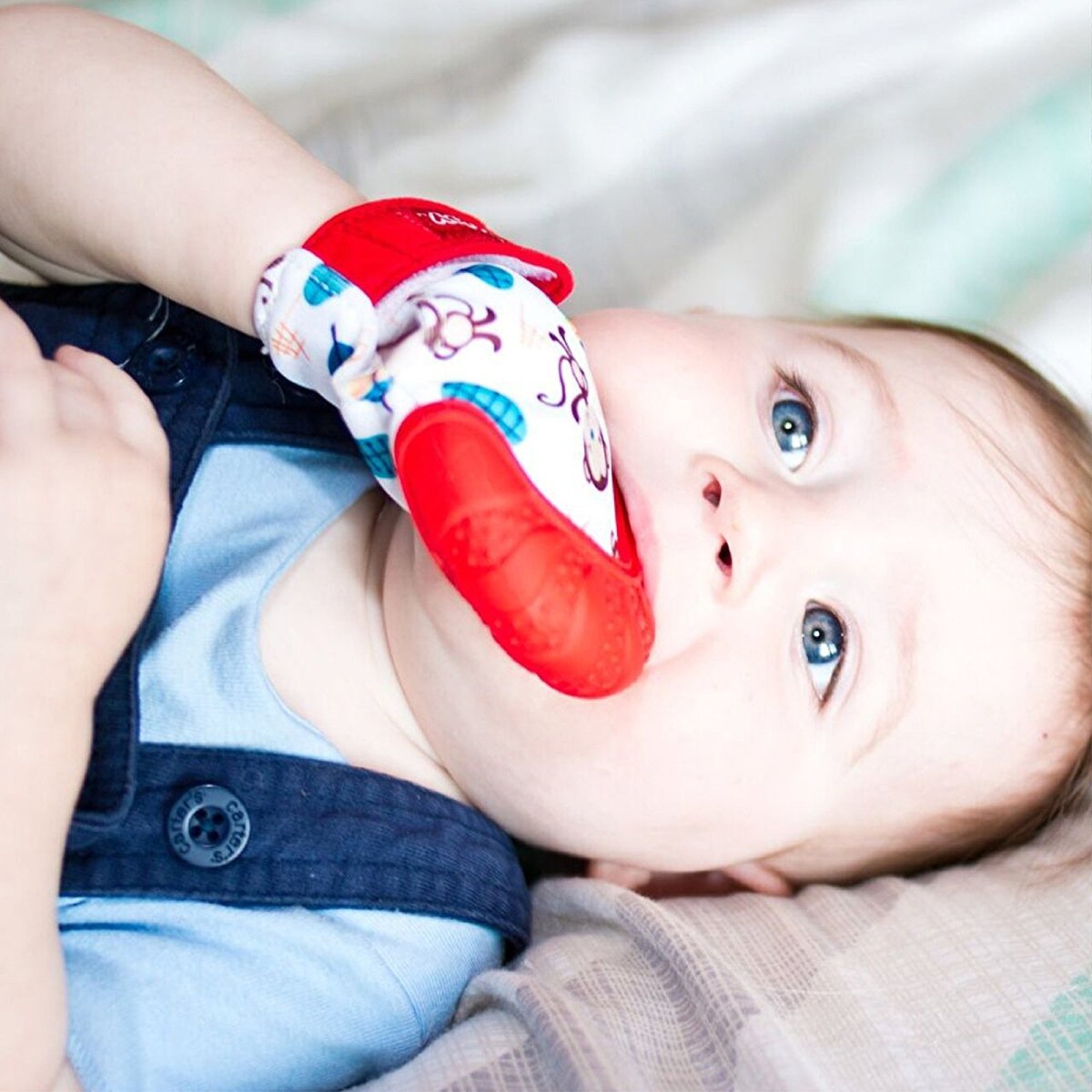 Nuby Teething Mitts - mezetto ebebek ebebek