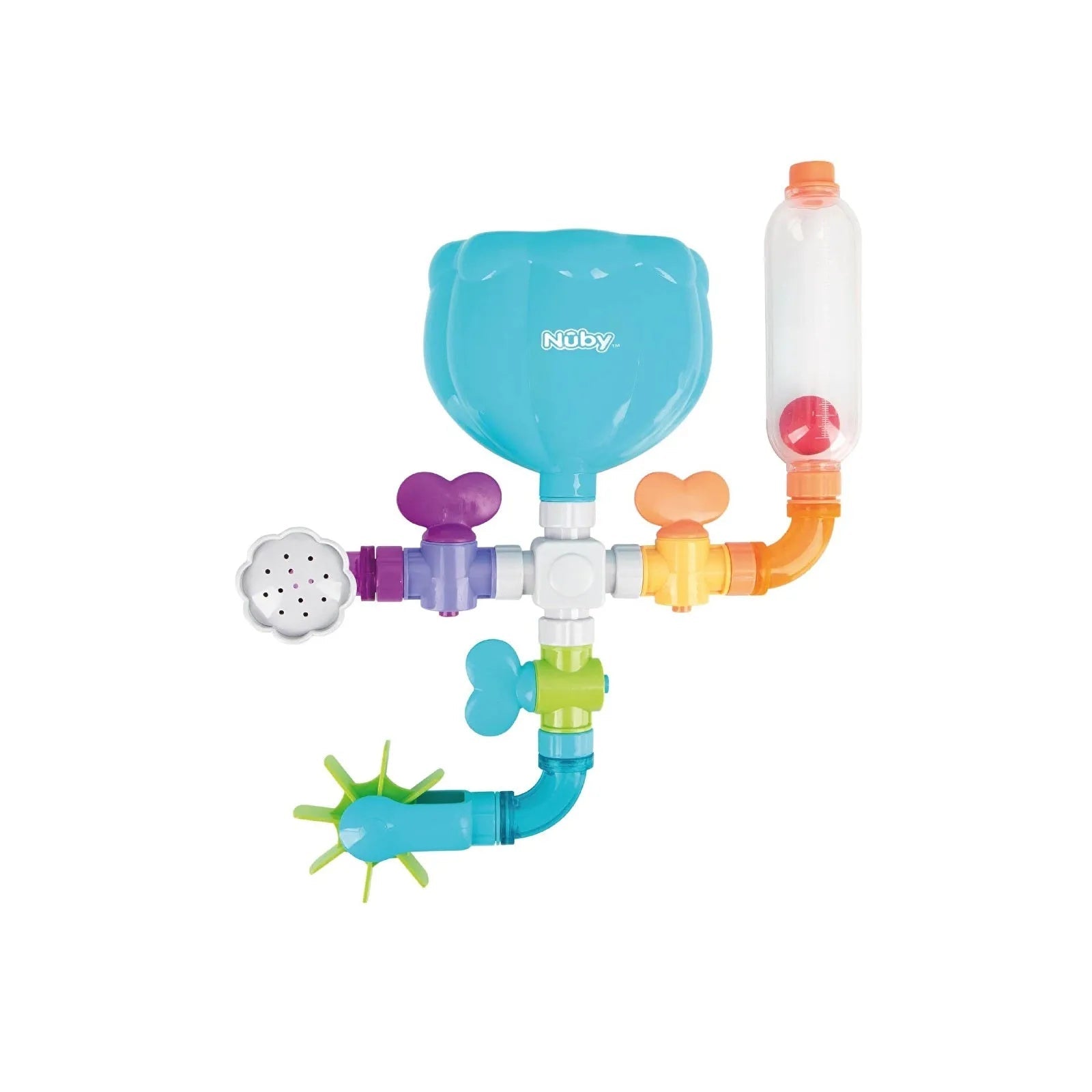 Nuby Wacky Pipes Bath Toy - mezetto ebebek ebebek