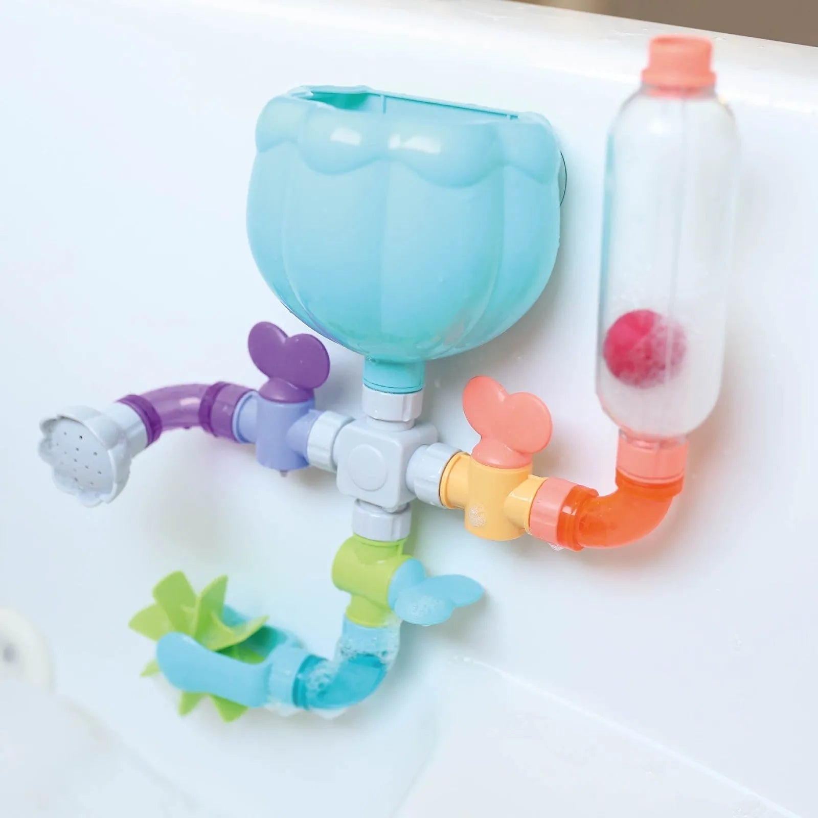 Nuby Wacky Pipes Bath Toy - mezetto ebebek ebebek