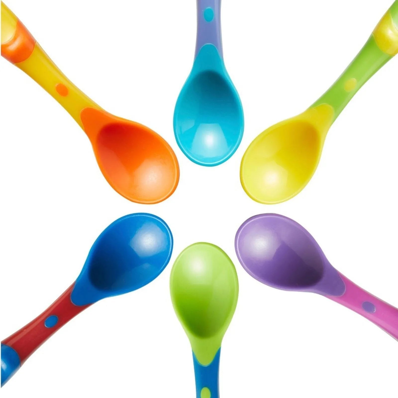 Nuby Weaning Spoons Pack of 6 - mezetto ebebek ebebek