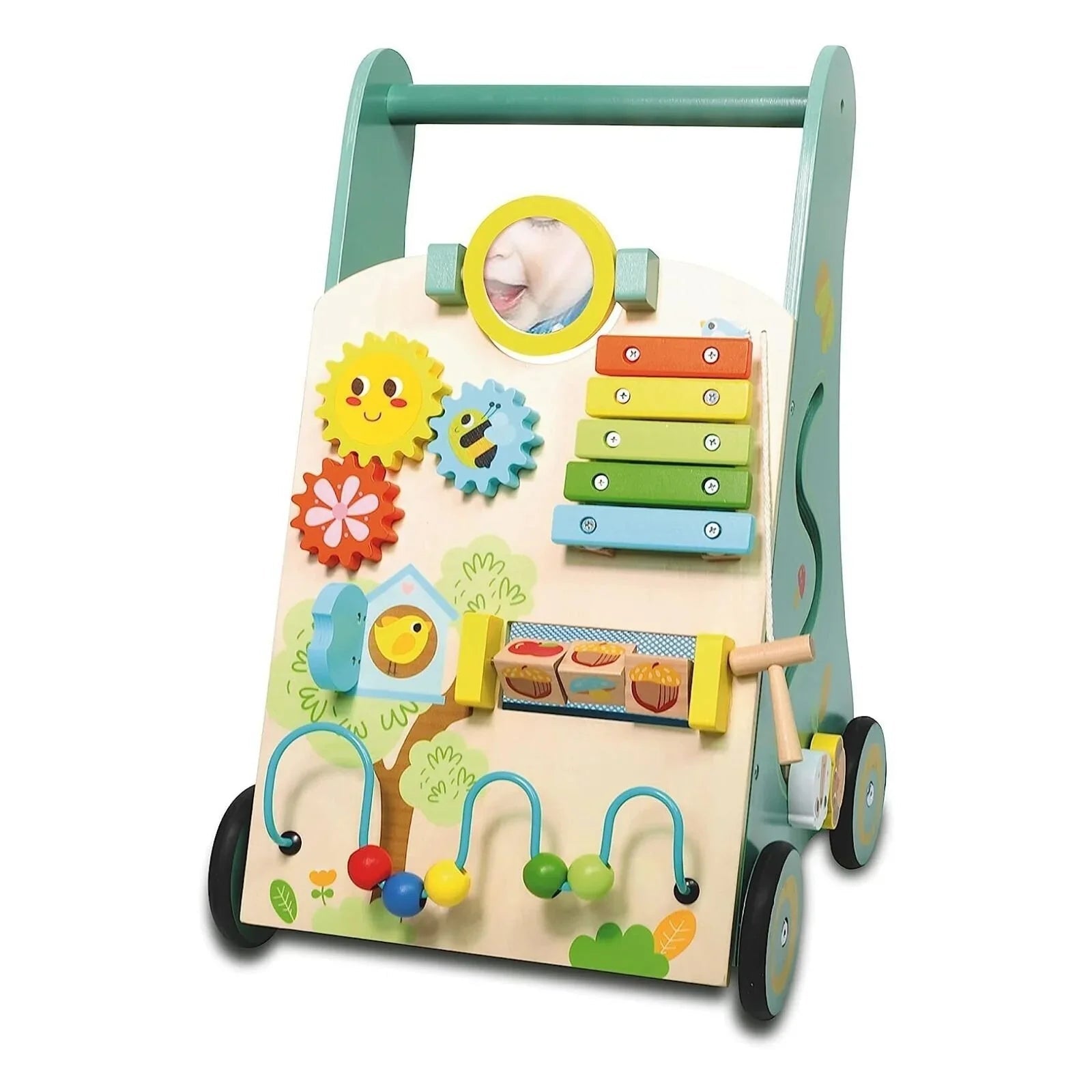 Nuby Wooden Walker - mezetto ebebek ebebek