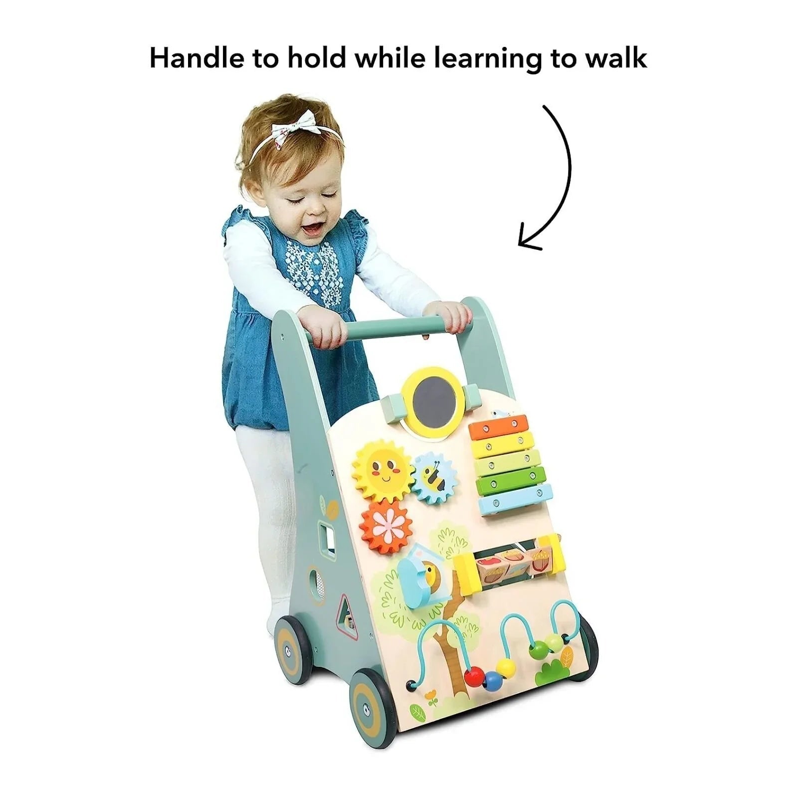 Nuby Wooden Walker - mezetto ebebek ebebek