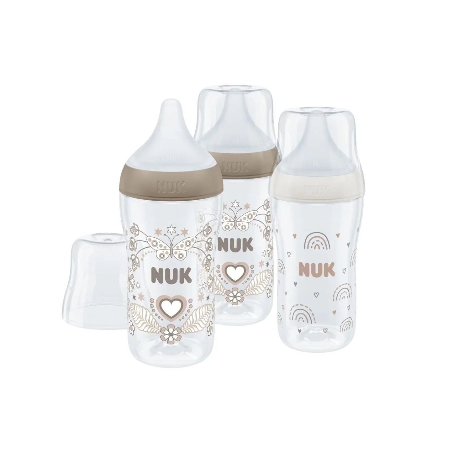 NUK Anti - Colic Perfect Match 260ml Pack of 3 - mezetto ebebek ebebek