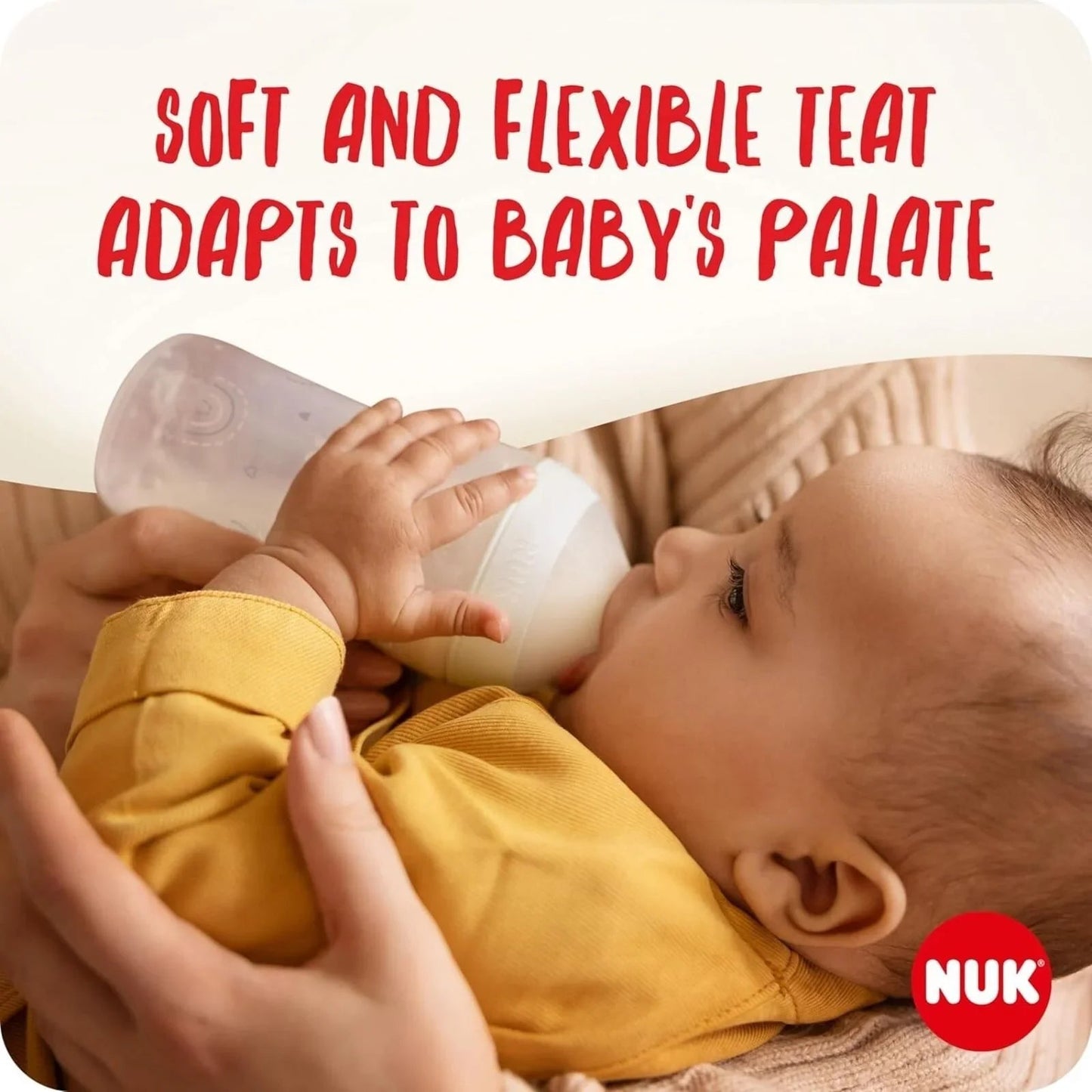 NUK Anti - Colic Perfect Match Starter Set Pack of 4 - Mickey - mezetto ebebek ebebek