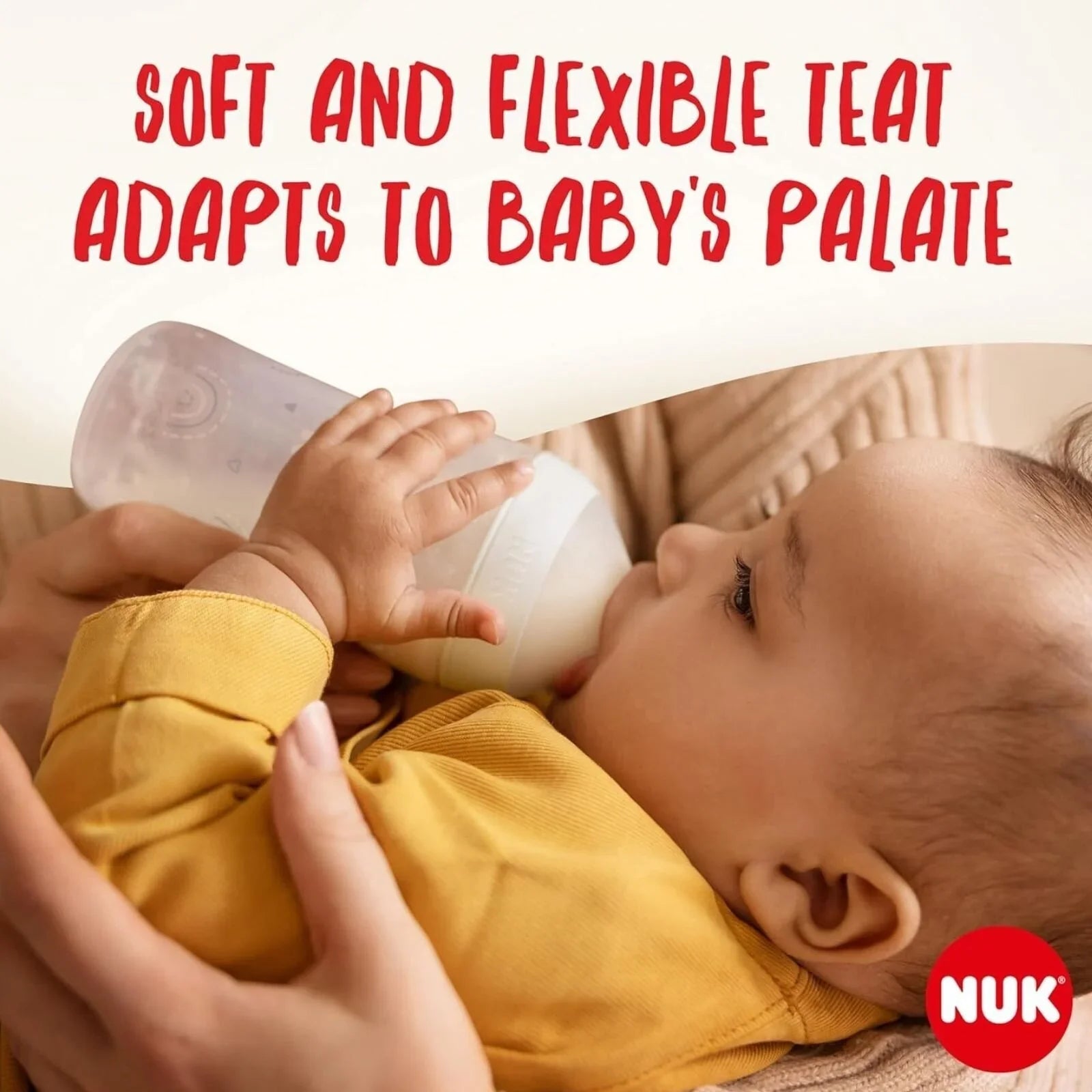 NUK Anti - Colic Perfect Match Starter Set Pack of 7 - Rainbow - mezetto ebebek ebebek