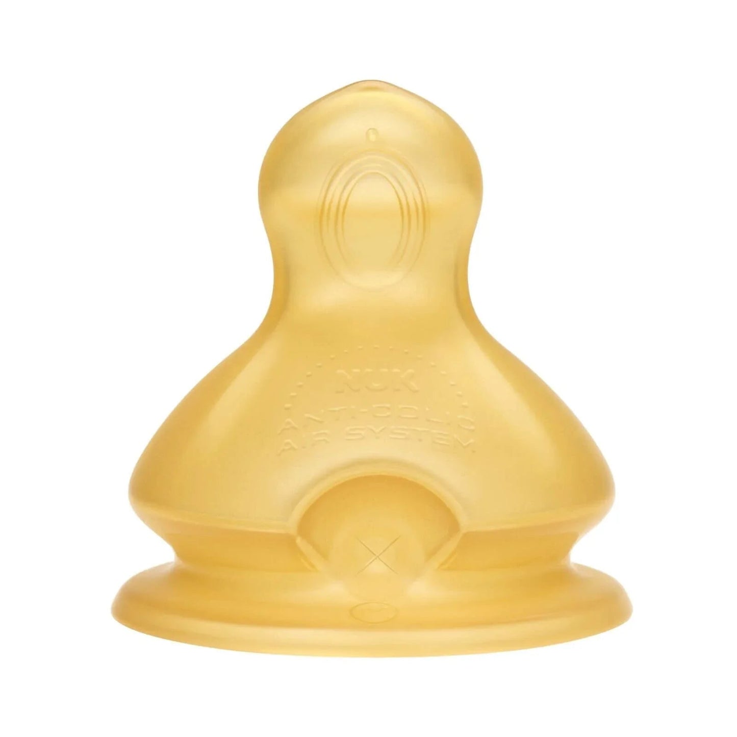 NUK First Choice+ Wide Latex Teats Medium Hole 6+ months - mezetto ebebek ebebek