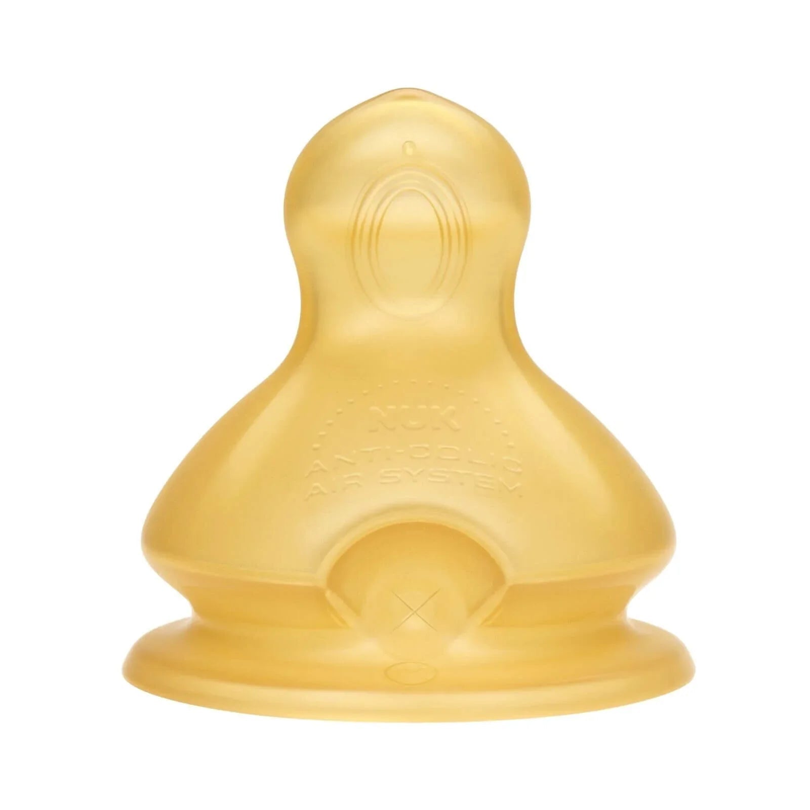 NUK First Choice+ Wide Latex Teats Medium Hole 6+ months - mezetto ebebek ebebek