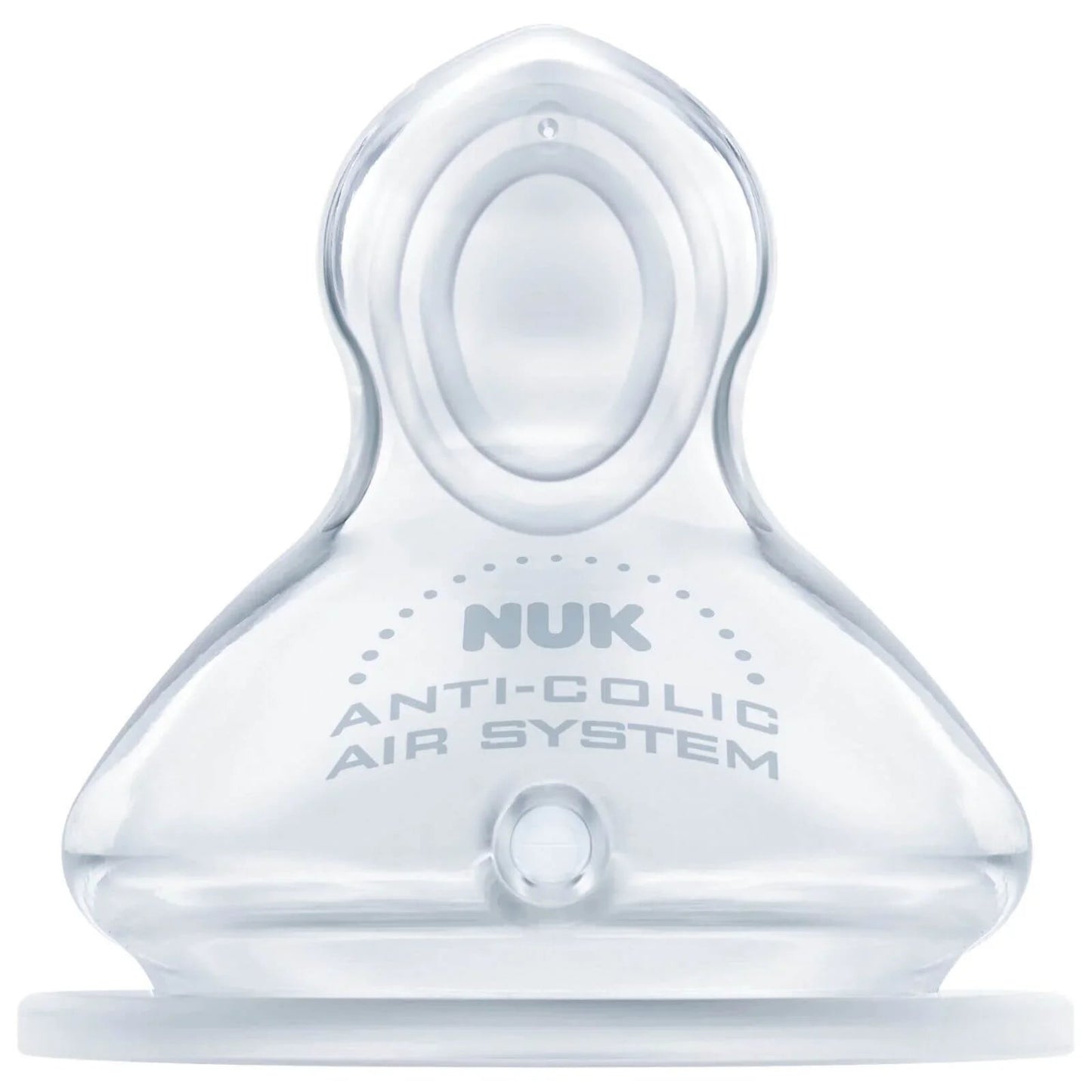 NUK First Choice+ Wide Silicone Teats Medium Feed Hole 6 - 18 months - mezetto ebebek ebebek