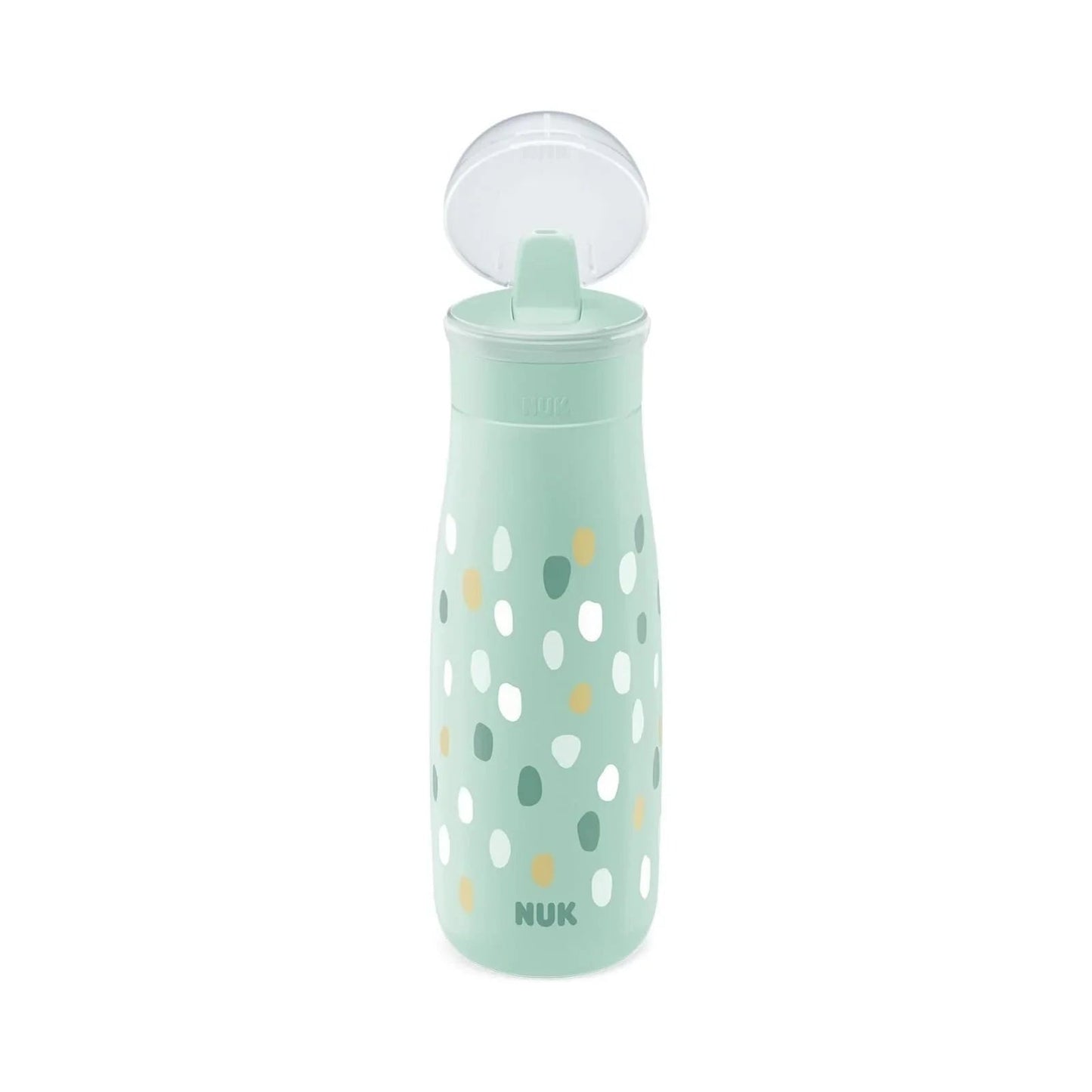 NUK Mini - Mee Flip Cup with 2 - in - 1 Cup 12+ months 450ml - Mint - mezetto ebebek ebebek
