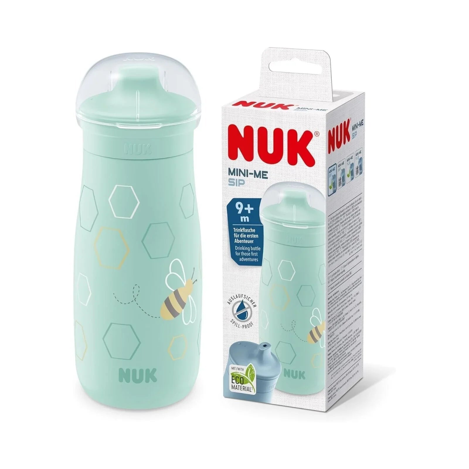 NUK Mini - Mee Sip Cup with Sip Top 9+ months 300ml - Bee - mezetto ebebek ebebek