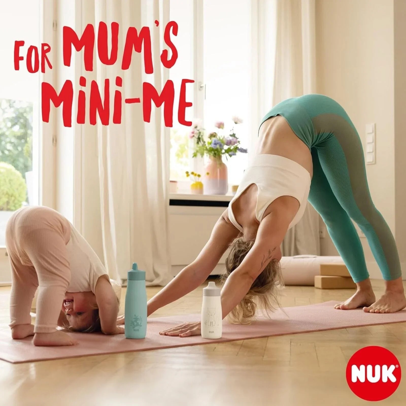 NUK Mini - Mee Sip Cup with Sip Top 9+ months 300ml - Butterfly - mezetto ebebek ebebek