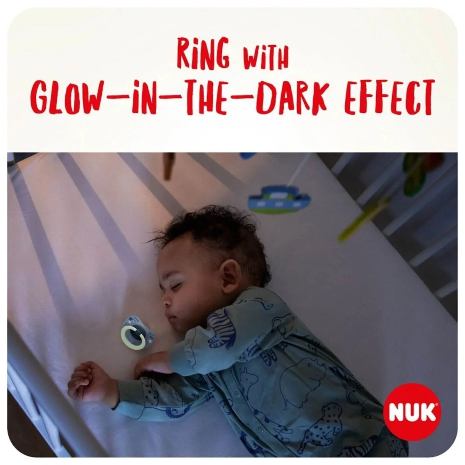 NUK Signature Night Silicone Soothers 0 - 6 months - mezetto ebebek ebebek