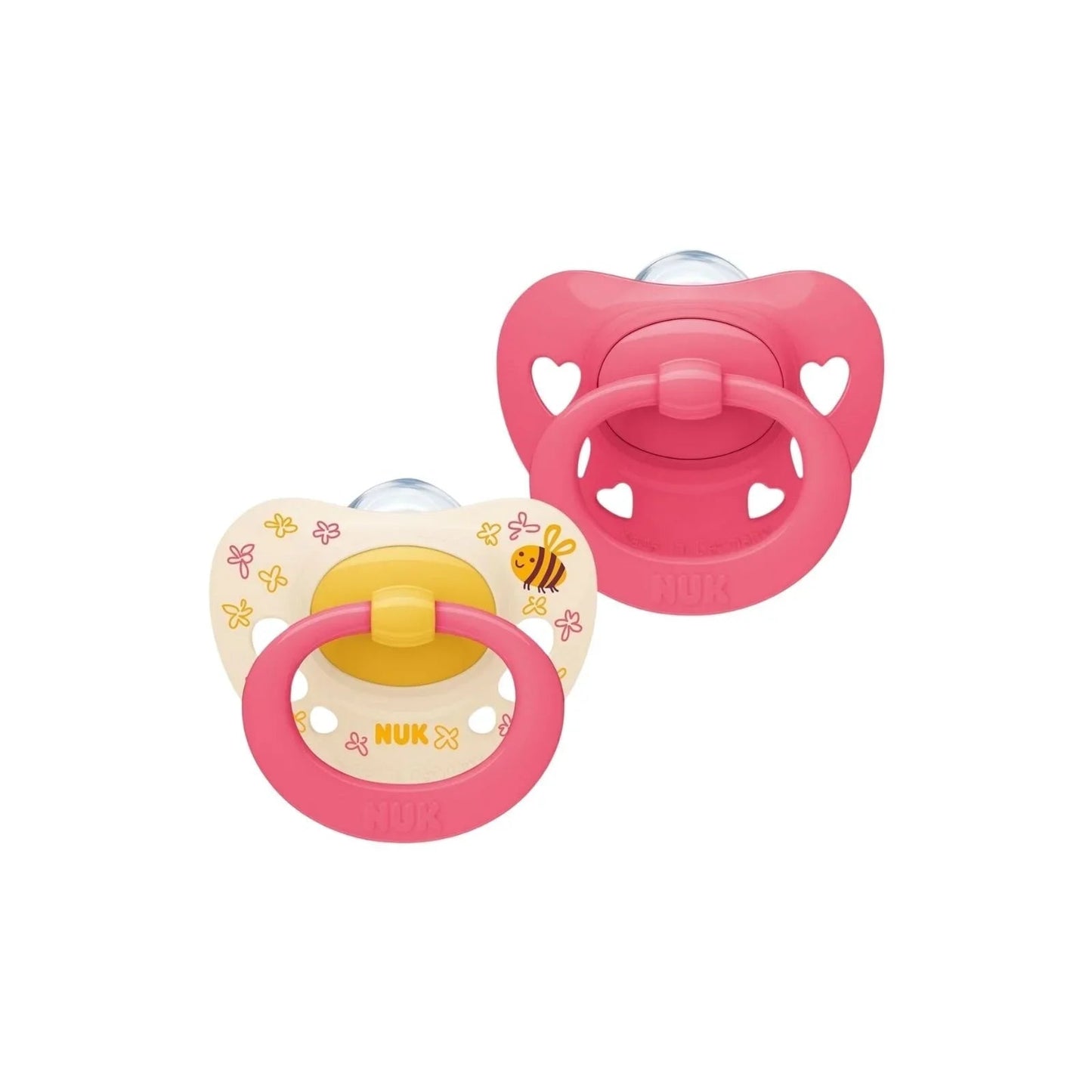 NUK Signature Soother 6 - 18 months Pack of 2 - mezetto ebebek ebebek