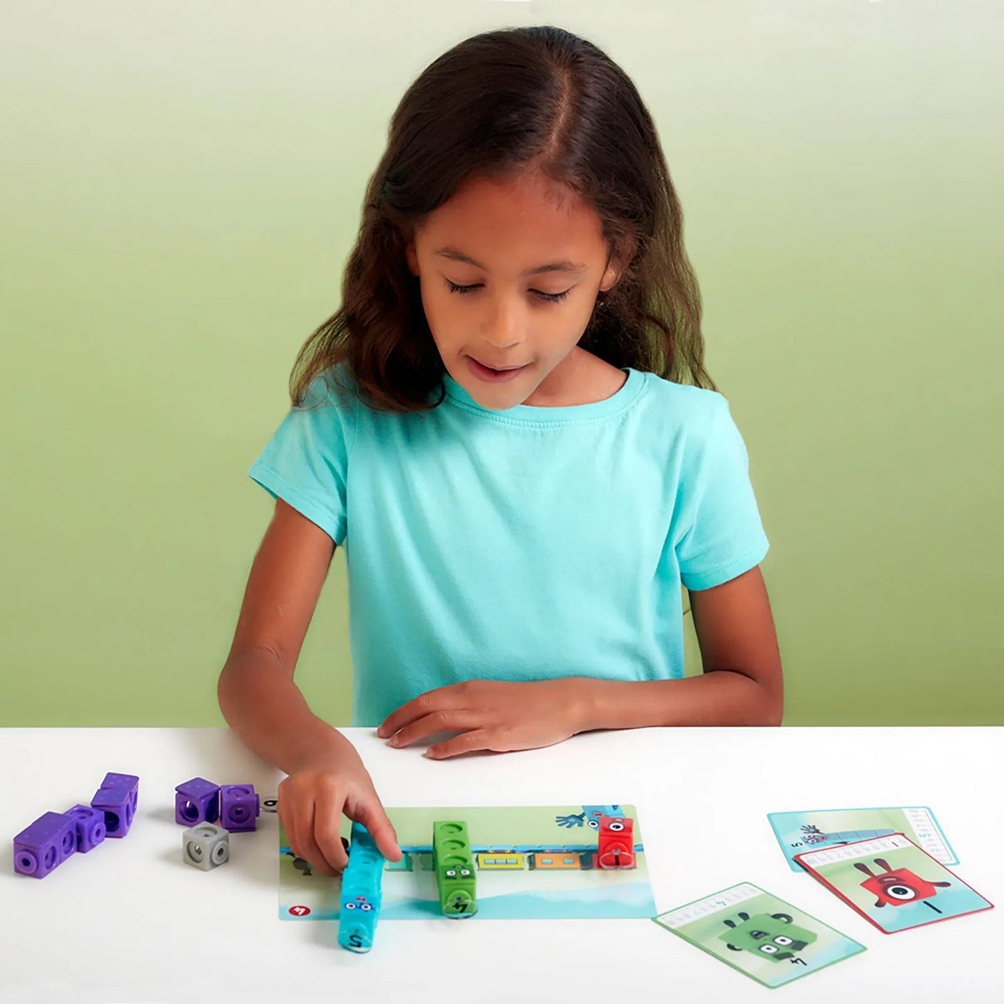 Numberblocks Mathlink Cubes Numberblocks 1 - 10 Set - mezetto ebebek ebebek