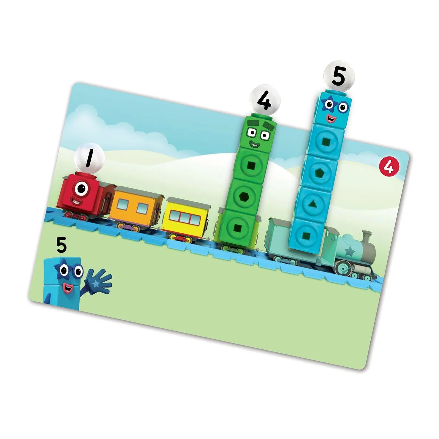 Numberblocks Mathlink Cubes Numberblocks 1 - 10 Set - mezetto ebebek ebebek