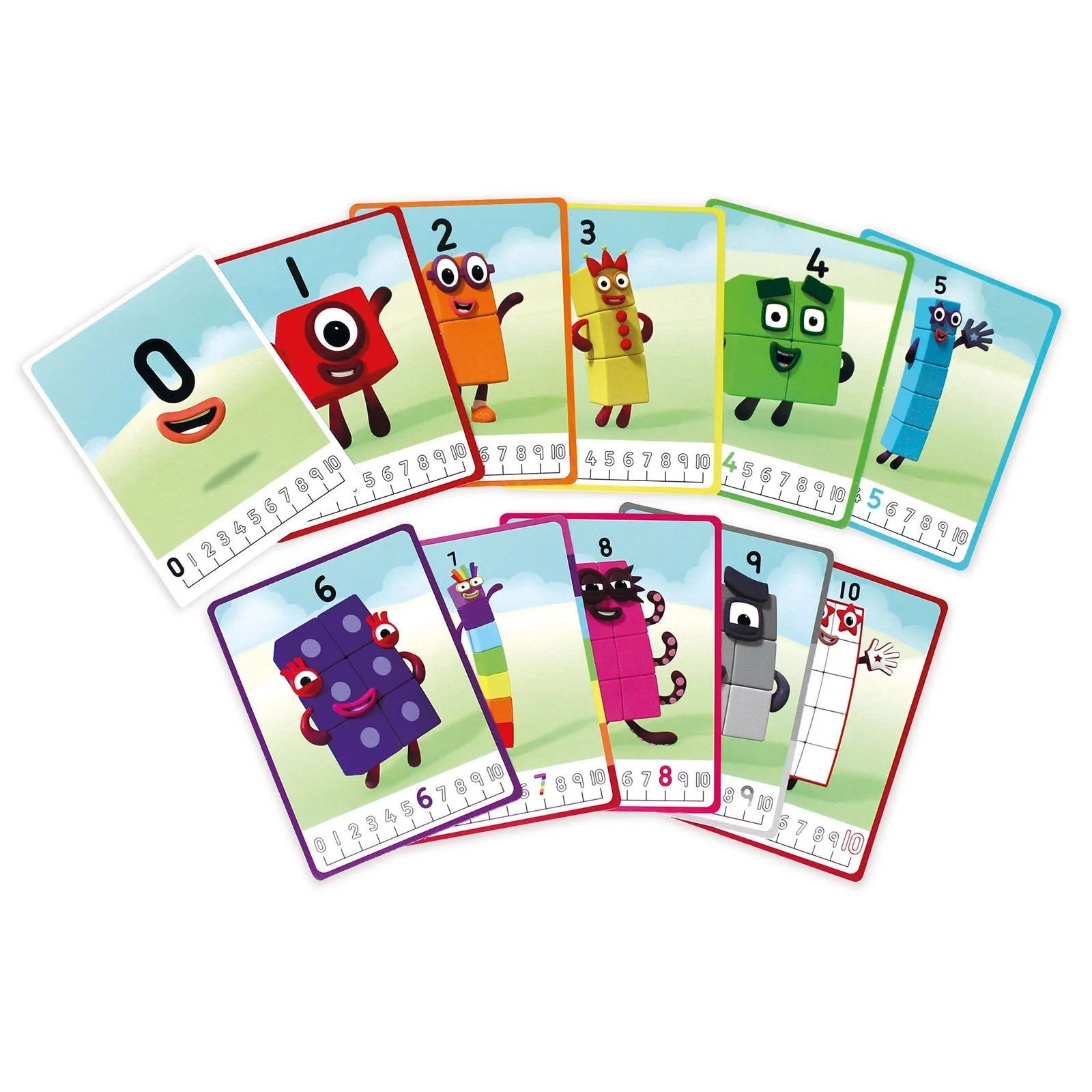 Numberblocks Mathlink Cubes Numberblocks 1 - 10 Set - mezetto ebebek ebebek