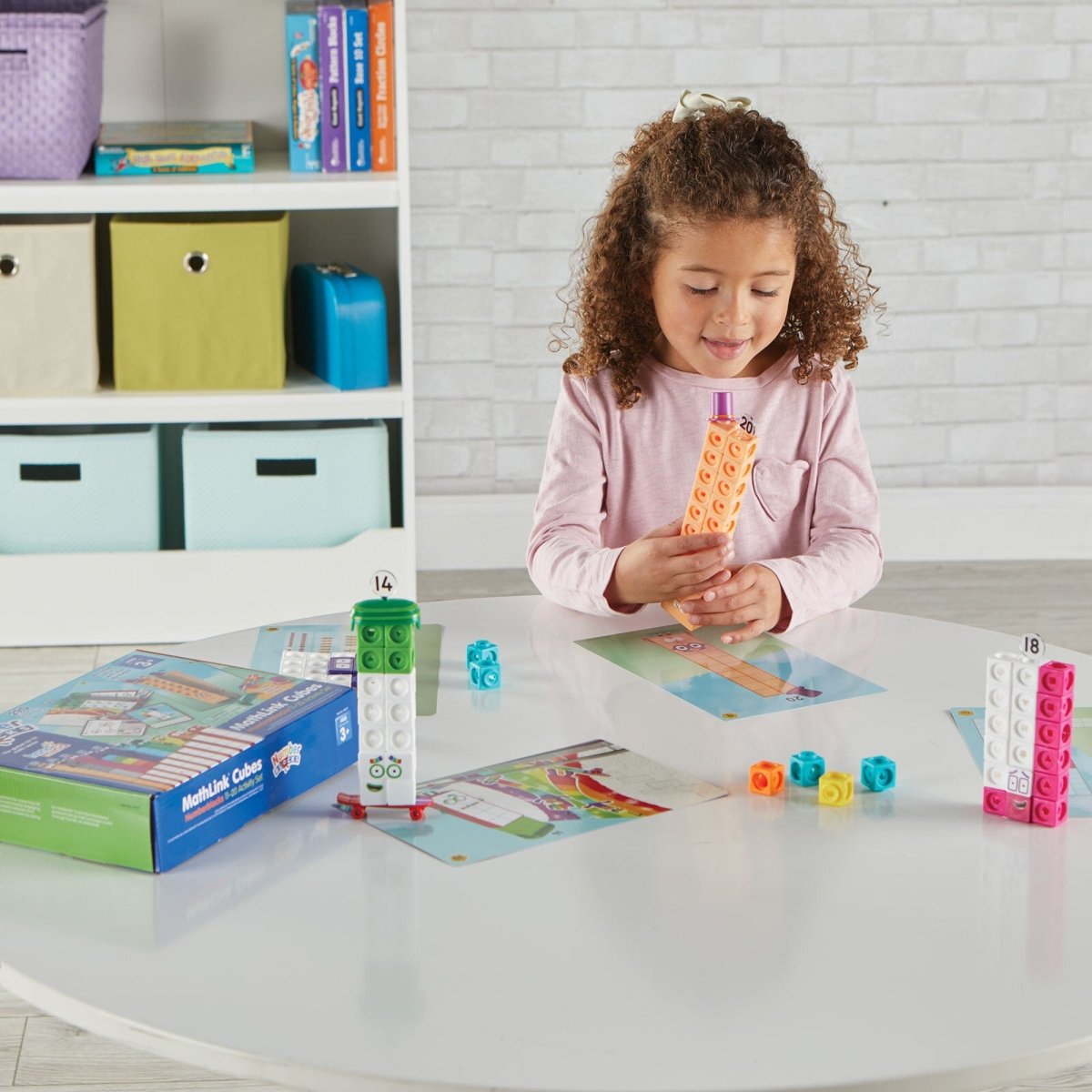 Numberblocks Mathlink Cubes Numberblocks 11 - 20 Set - mezetto ebebek ebebek
