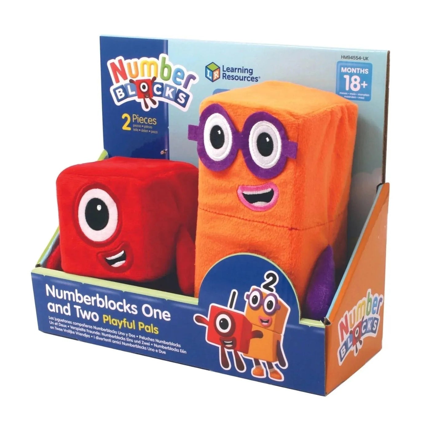 Numberblocks One and Two Playful Pals - mezetto ebebek ebebek