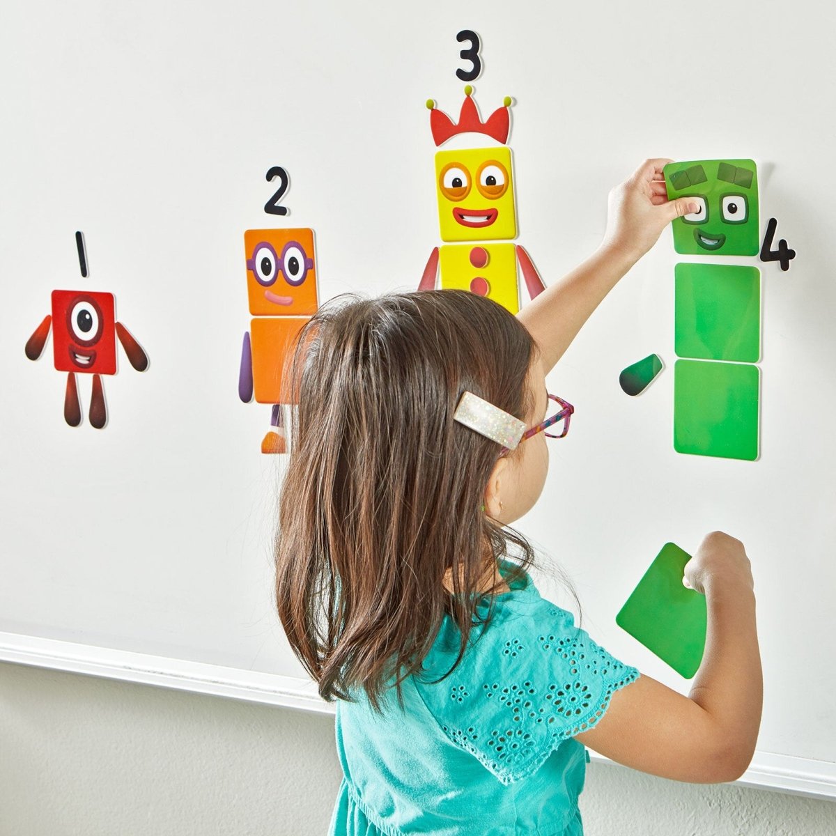 Numberblocks Reusable Clings - mezetto ebebek ebebek