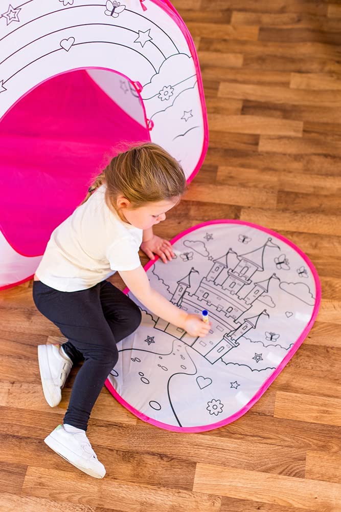 One For Fun Colour Your Own Play Tent - Unicorn - mezetto ebebek ebebek